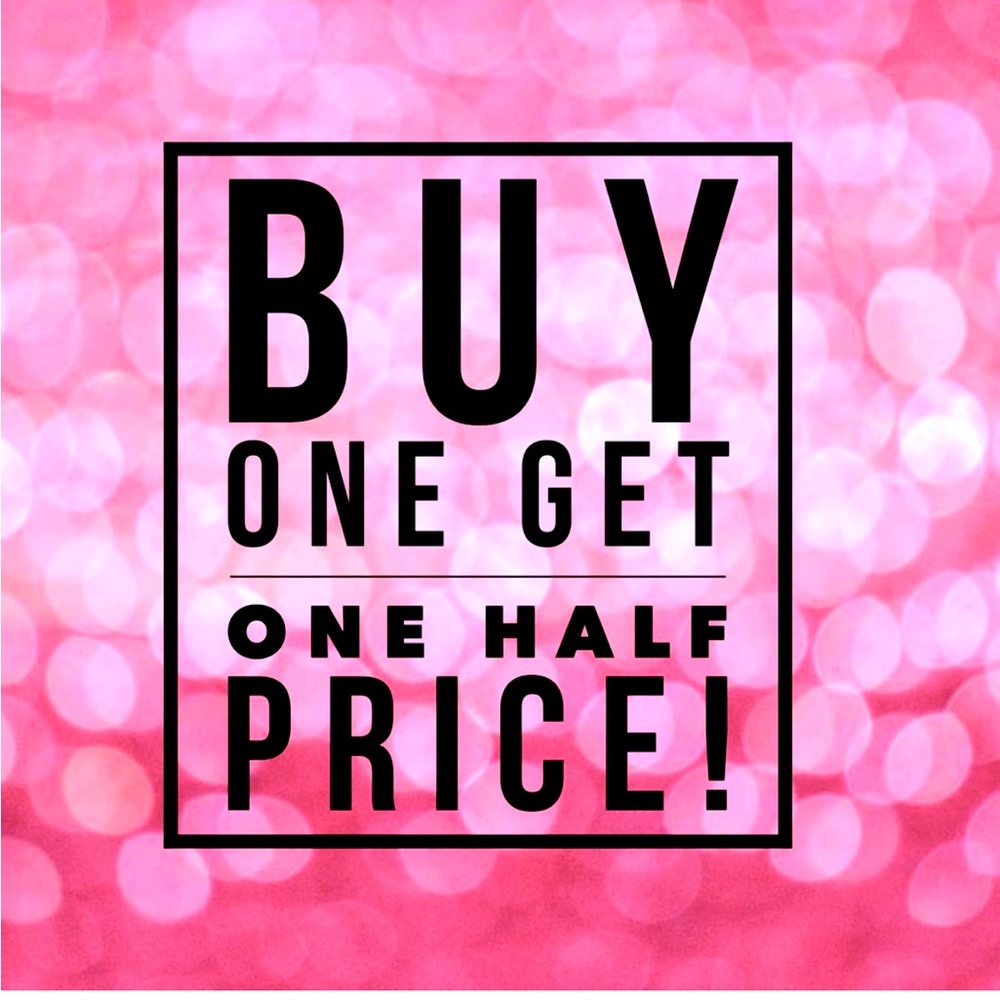 One week offer Buy one get one 50 % OFF until 12/10/22